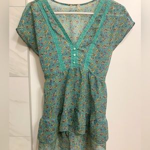 Boho Floral Blouse | Altar’d State | Size Small Women